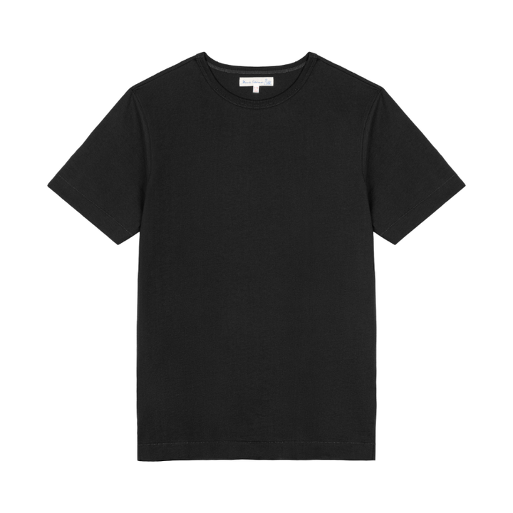 1950s THE ORIGINALS Loopwheeled Classic Fit Lightweight T-Shirt - Black