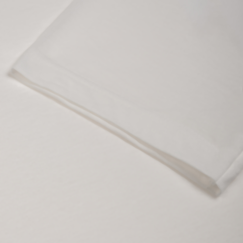 1950s THE ORIGINALS Loopwheeled Classic Fit Lightweight T-Shirt - White - Sleeve