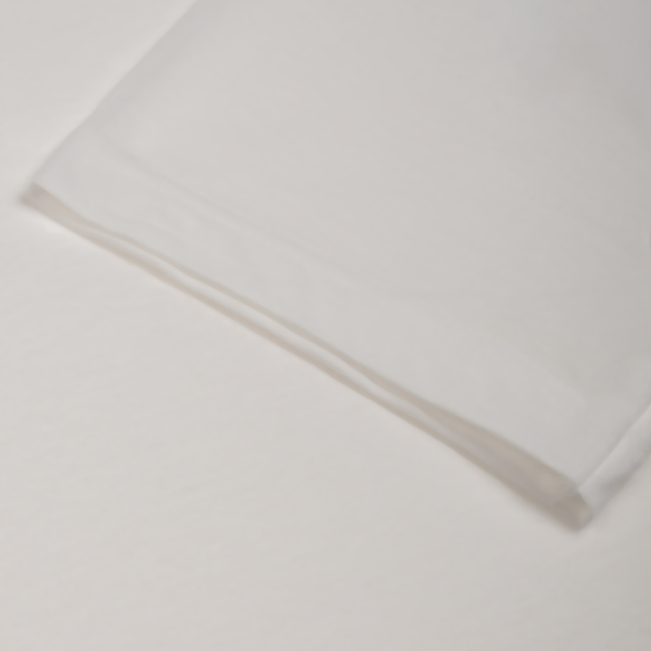 1950s THE ORIGINALS Loopwheeled Classic Fit Lightweight T-Shirt - White - Sleeve