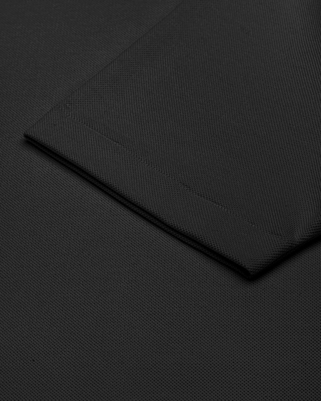 214PK Loopwheeled Relaxed Fit Pikée T-Shirt - Charcoal