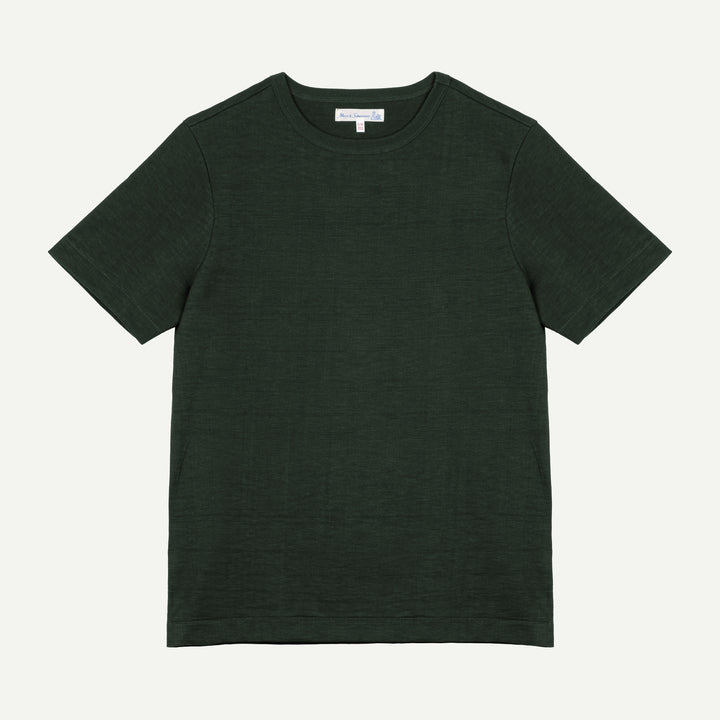 2S14 Loopwheeled Relaxed Fit Heavyweight T-Shirt - Forest