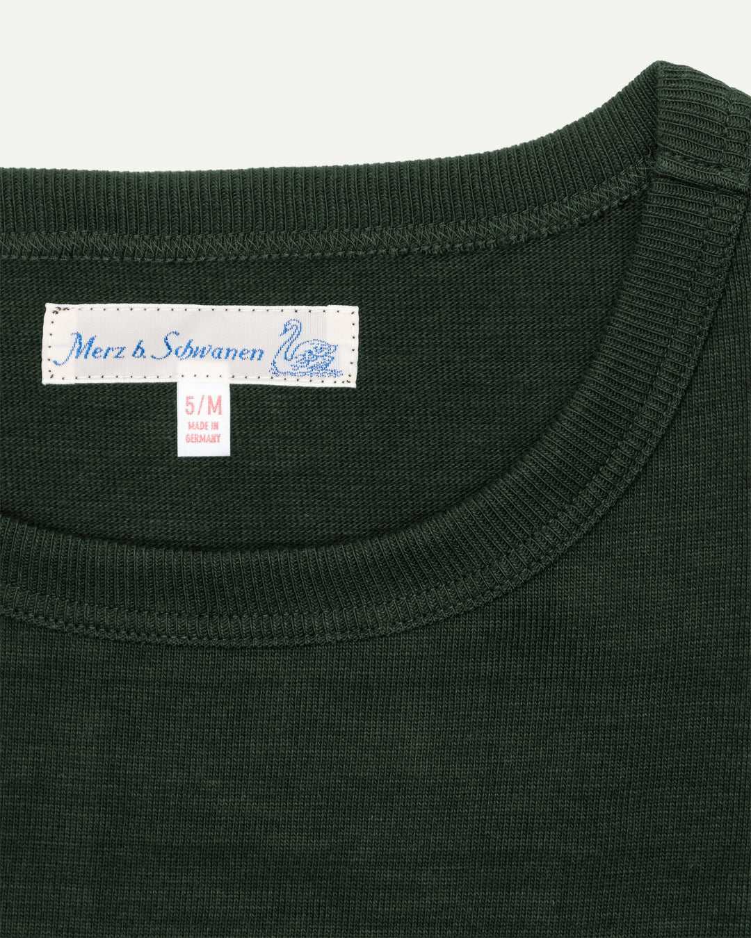 2S14 Loopwheeled Relaxed Fit Heavyweight T-Shirt - Forest