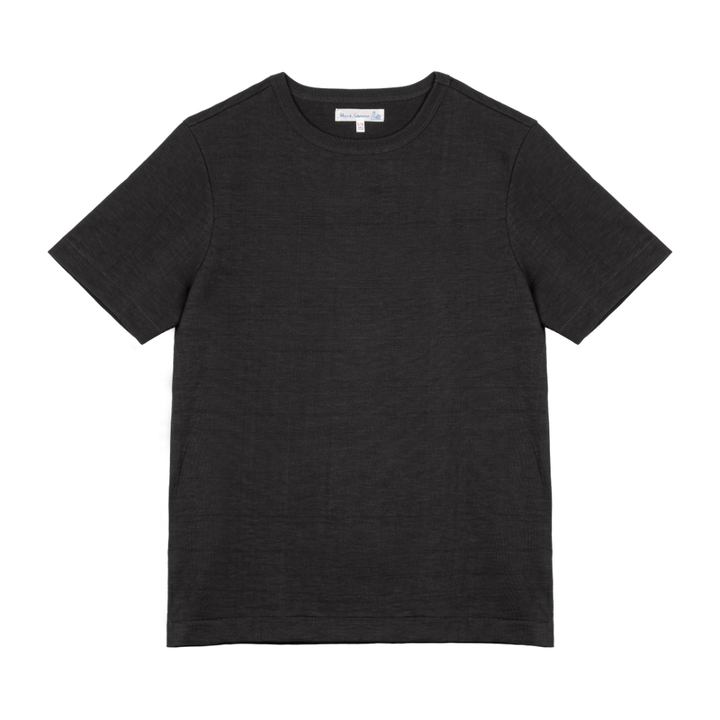 2S14 Loopwheeled Relaxed Fit Heavyweight T-Shirt - Charcoal