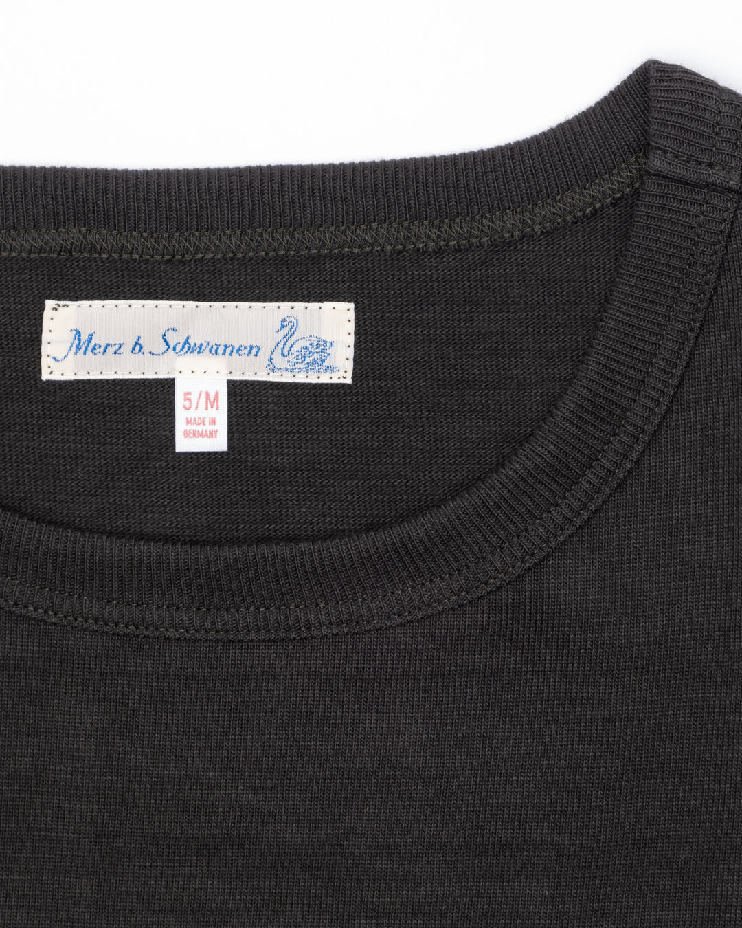 2S14 Loopwheeled Relaxed Fit Heavyweight T-Shirt - Charcoal