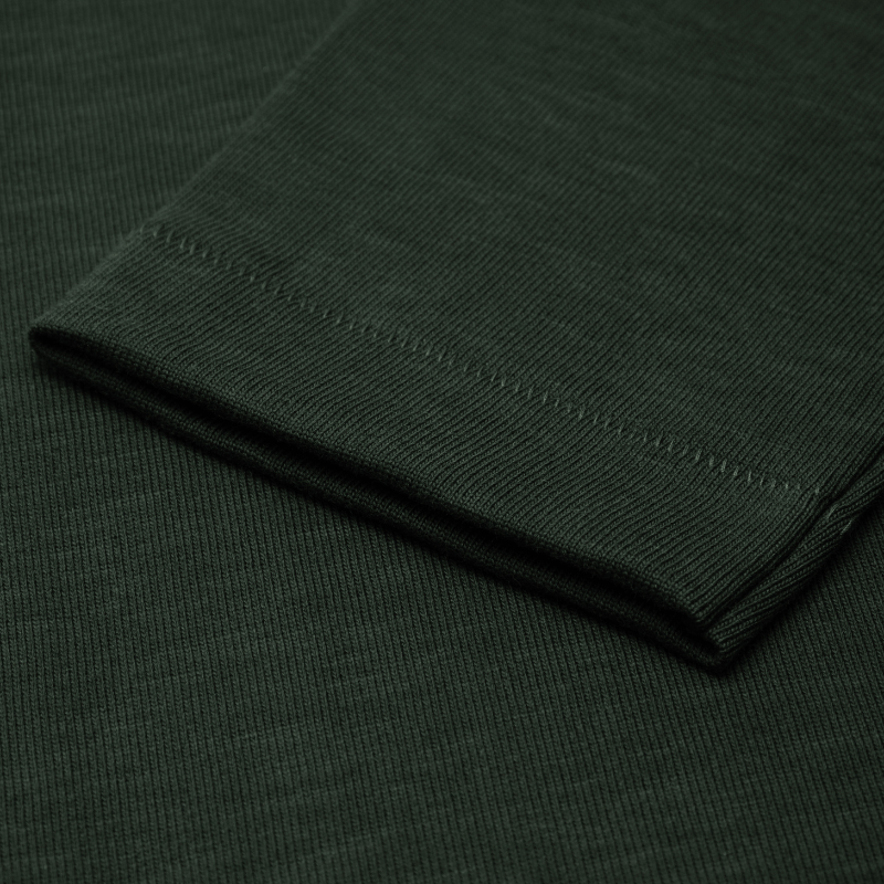 2S14 THE ORIGINALS Loopwheeled Relaxed Fit Heavyweight T-Shirt - Forest- Sleeve