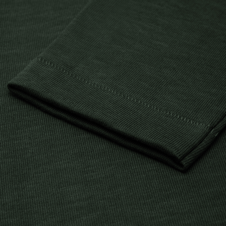 2S14 THE ORIGINALS Loopwheeled Relaxed Fit Heavyweight T-Shirt - Forest- Sleeve