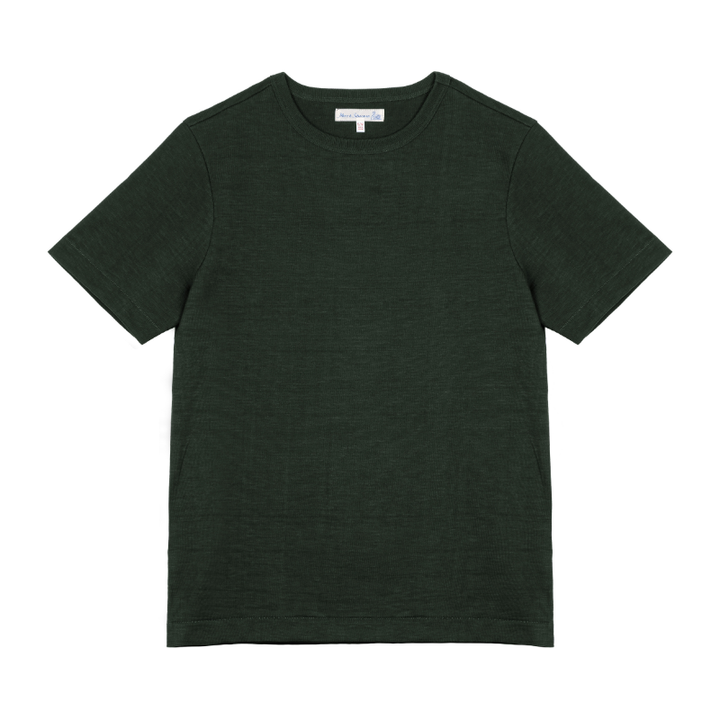 2S14 THE ORIGINALS Loopwheeled Relaxed Fit Heavyweight T-Shirt - Forest