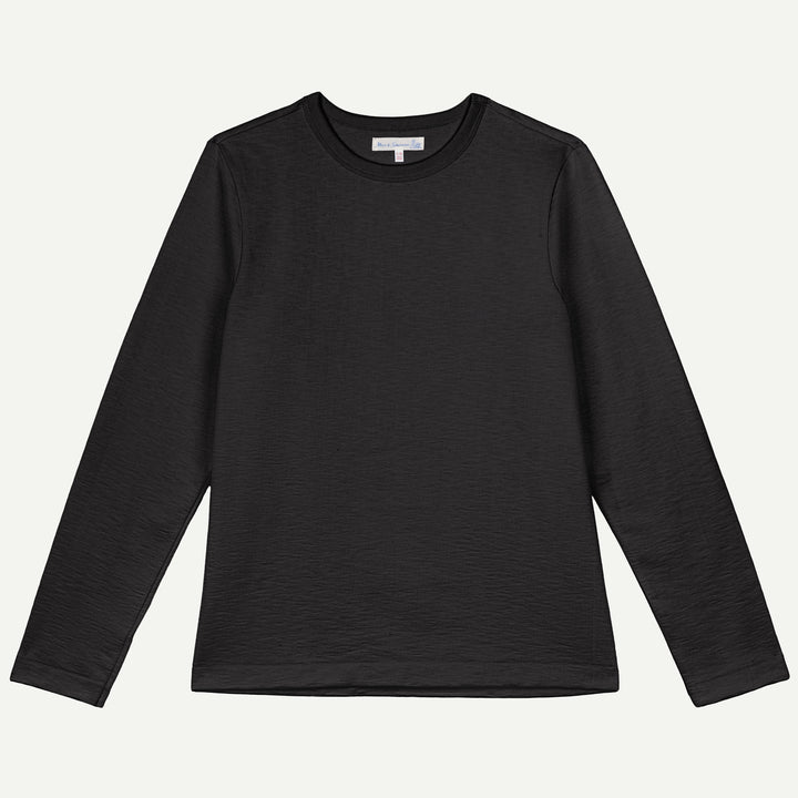 2S18 Loopwheeled Relaxed Fit Heavyweight Long-Sleeve - Charcoal