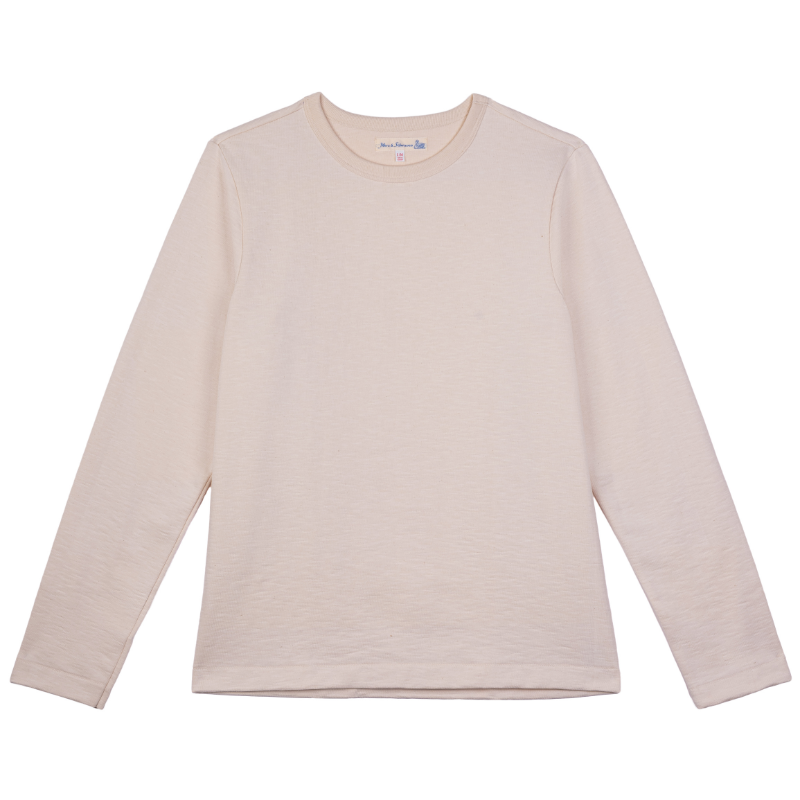 2S18 THE ORIGINALS Loopwheeled Relaxed Fit Heavyweight Longsleeve - Nature