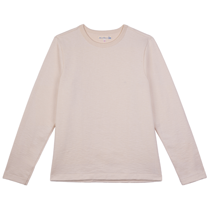 2S18 THE ORIGINALS Loopwheeled Relaxed Fit Heavyweight Longsleeve - Nature