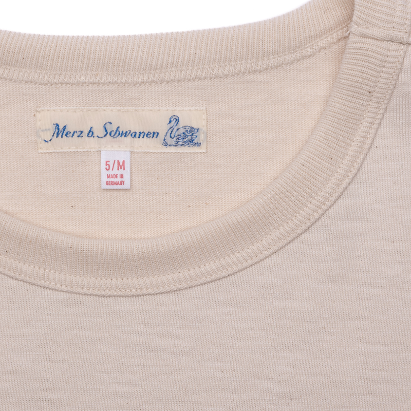 2S18 THE ORIGINALS Loopwheeled Relaxed Fit Heavyweight Longsleeve - Nature - Collar