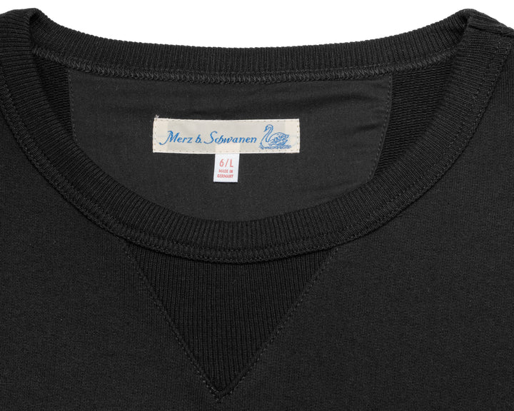 3S48 Loopwheeled Classic Fit Heavyweight Sweatshirt - Deep Black