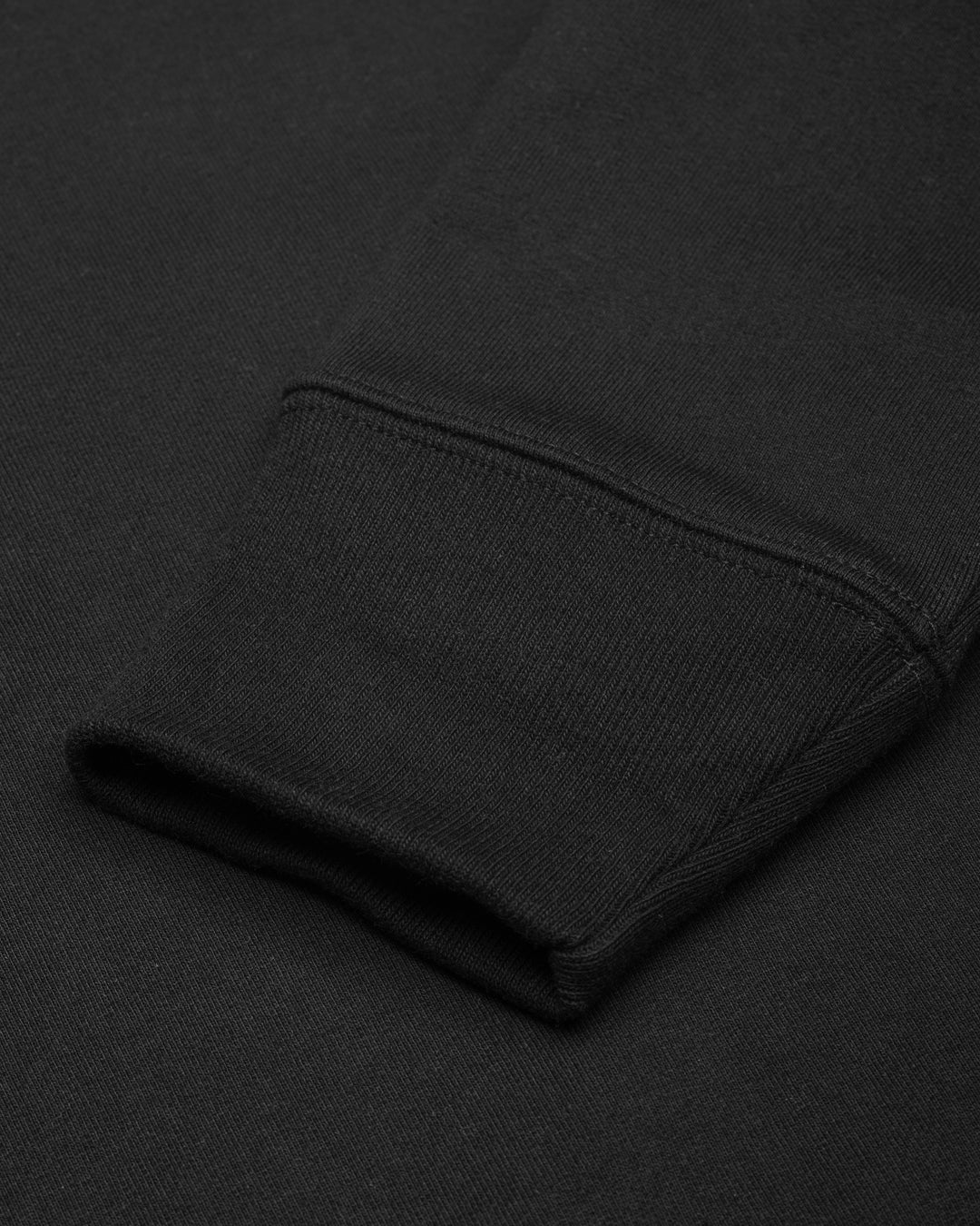 3S48 Loopwheeled Classic Fit Heavyweight Sweatshirt - Deep Black