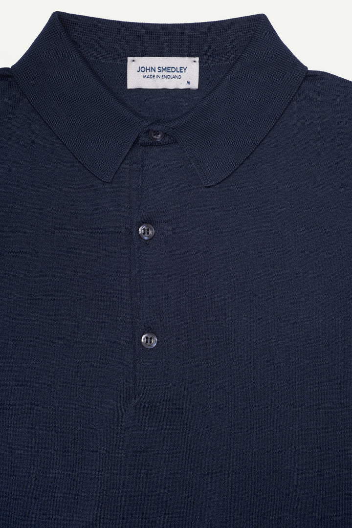 Bradwell - Sea Island Cotton Polo Shirt - French Navy