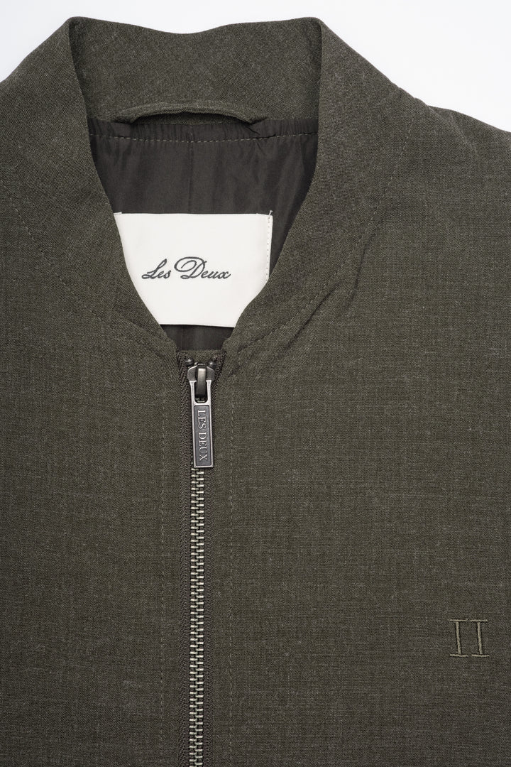 Como Bomber Jacket - Olive Night