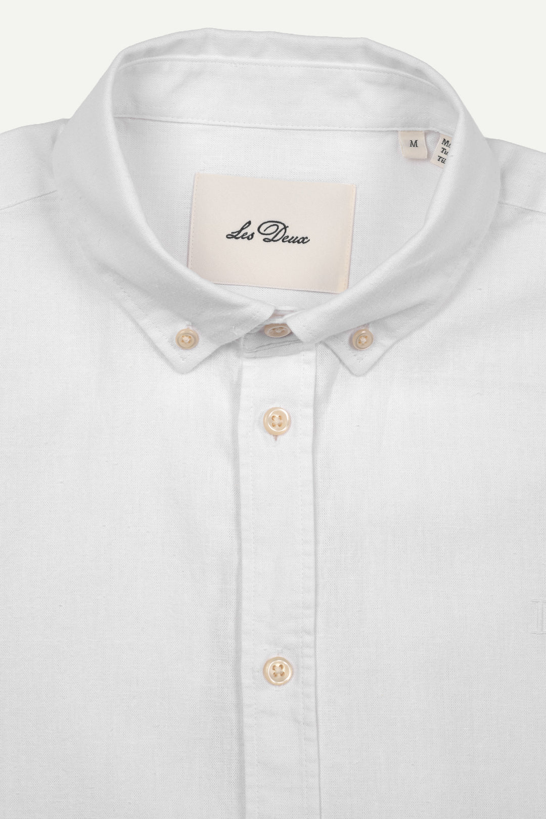 Cotton-Linen Shirt - White