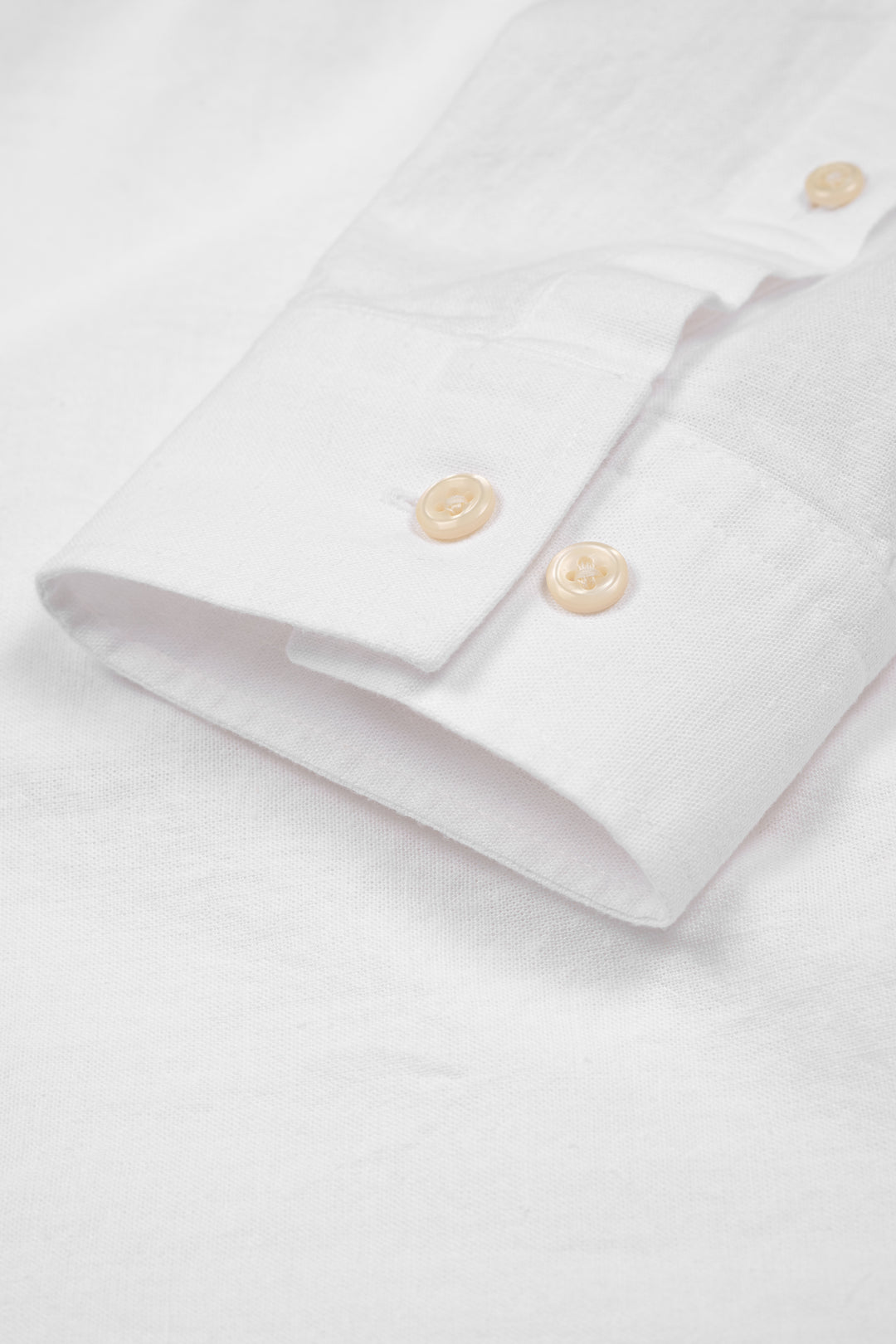 Cotton-Linen Shirt - White