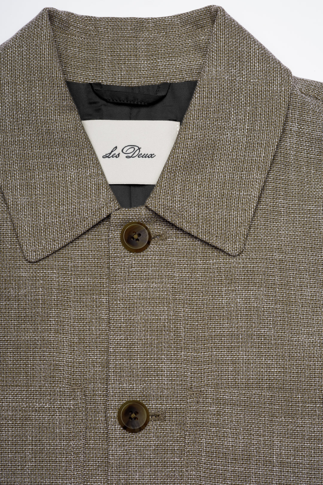 Marseille Melange Jacket - Teak Brown