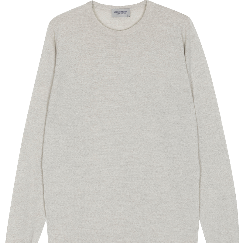 John Smedley Marcus Merino Wool Jumper Gray
