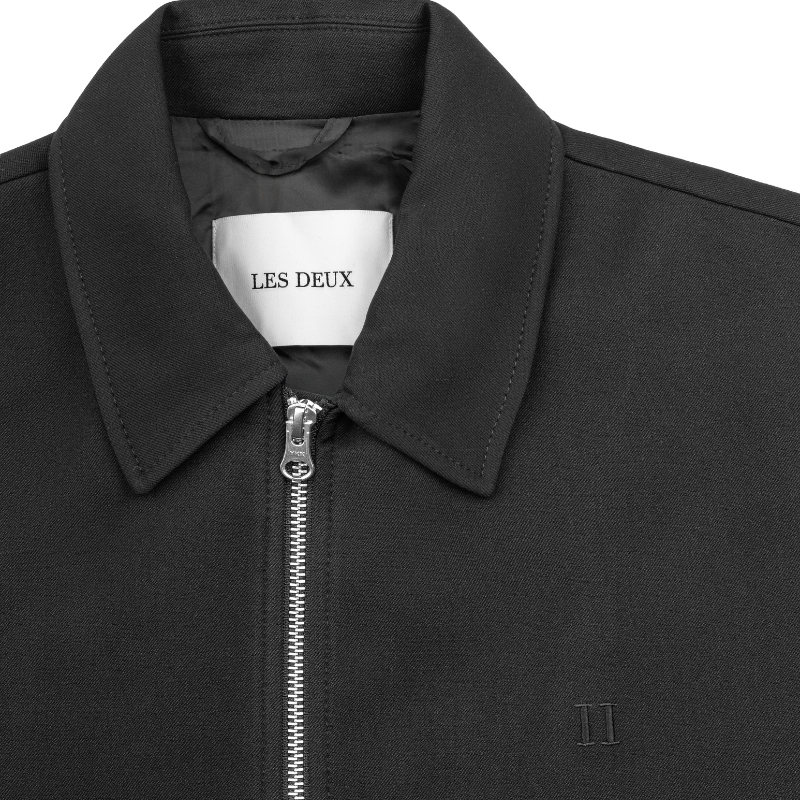 Les Deux Como Slub Coach Jacket Collar
