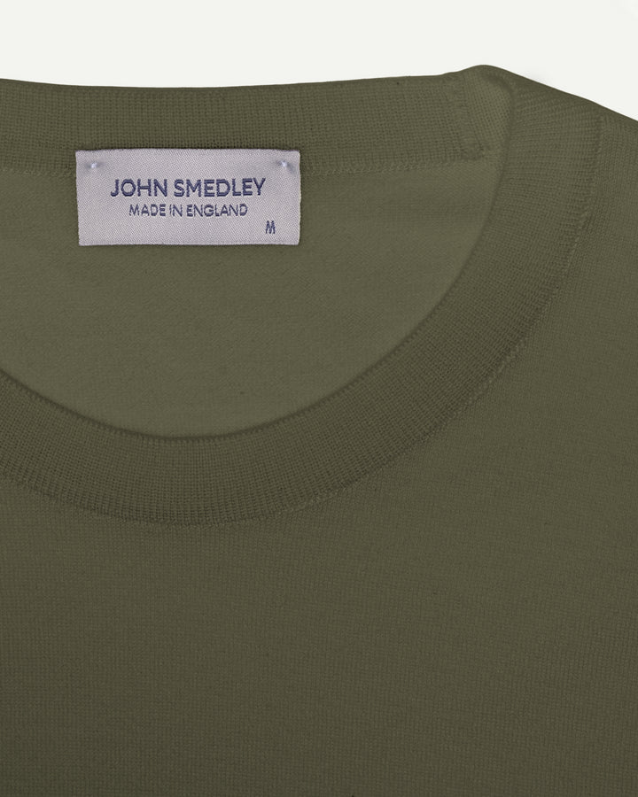 Lorca Welted T-Shirt - Tarragon
