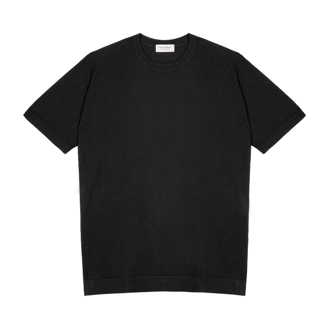 Lorca Merino Wool T-Shirt - Black