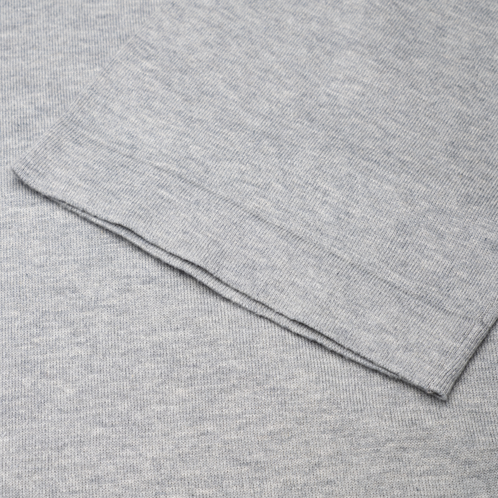Lorca Merino Wool T-Shirt - Silver - Sleeve