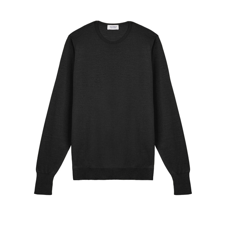 Marcus Merino Wool Jumper - Black