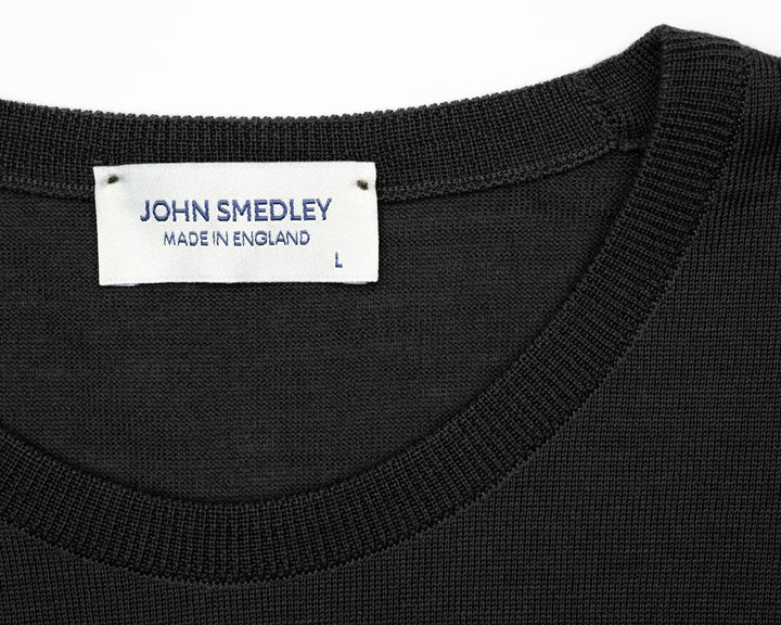 Marcus Merino Wool Jumper - Black