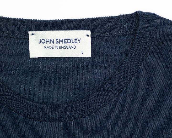 Marcus Merino Wool Jumper - Midnight