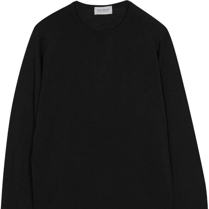 Marcus Merino Wool Jumper Black