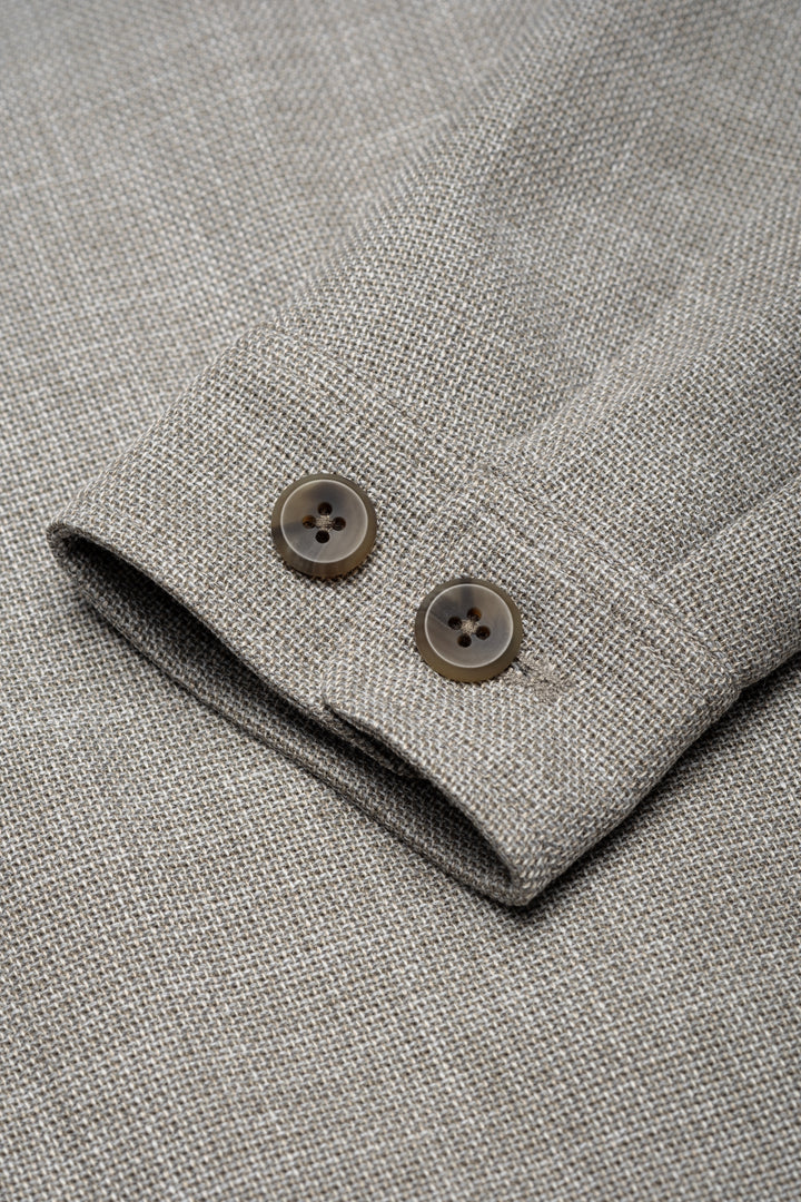 Melange Jacket - Dark Sand