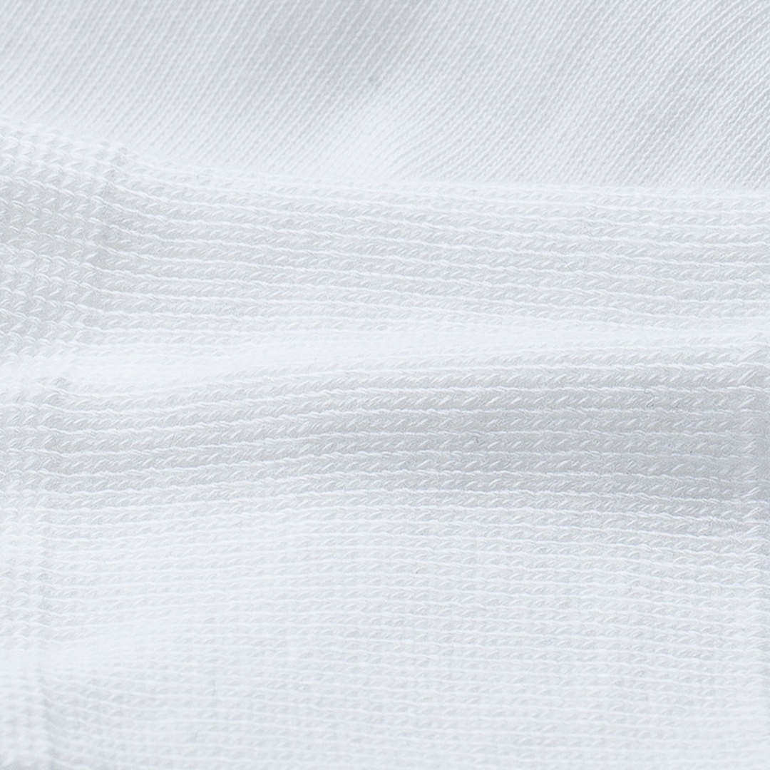 Merz B. Schwanen 2M06 THE ORIGINALS Vintage Machine Refined Classic Fit Long Sleeve Henley White Sleeve