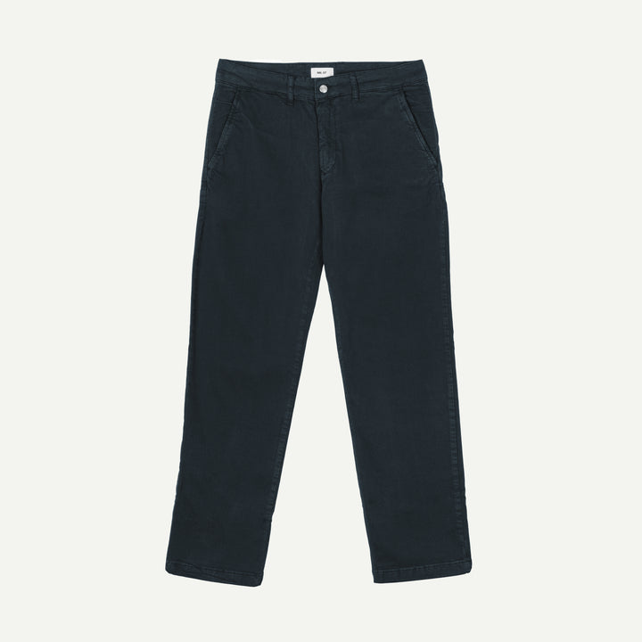 Aden Straight Leg Regular Fit Chino - Navy Blue