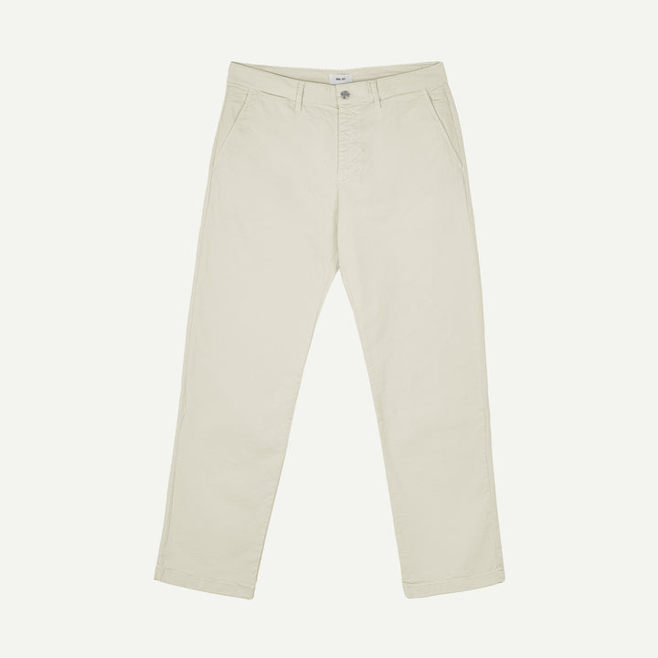 Aden Straight Leg Regular Fit Chino - Ivory