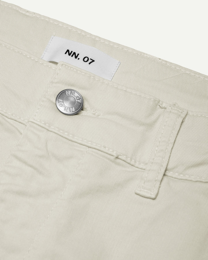 Aden Straight Leg Regular Fit Chino - Ivory