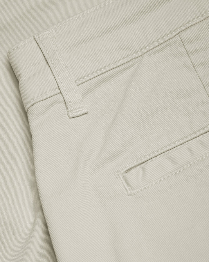 Aden Straight Leg Regular Fit Chino - Ivory