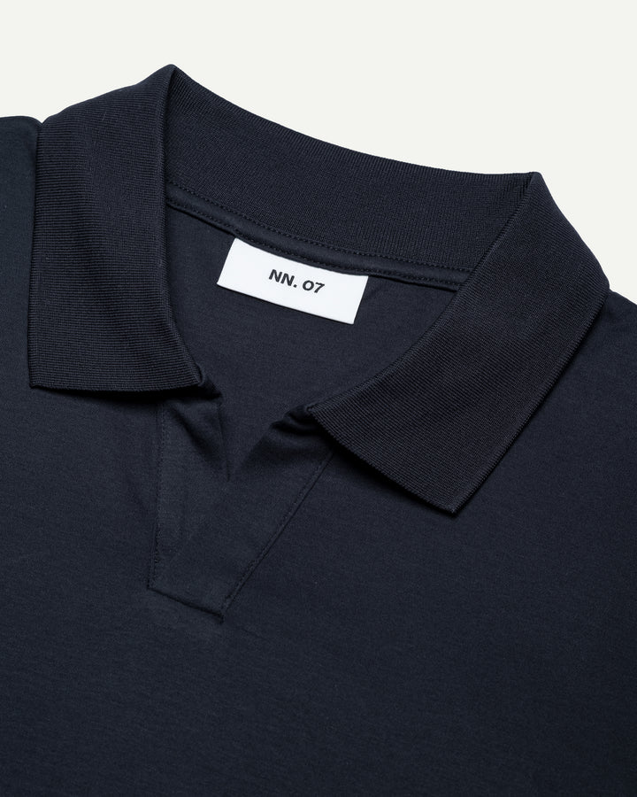Paul Open Collar - Navy Blue