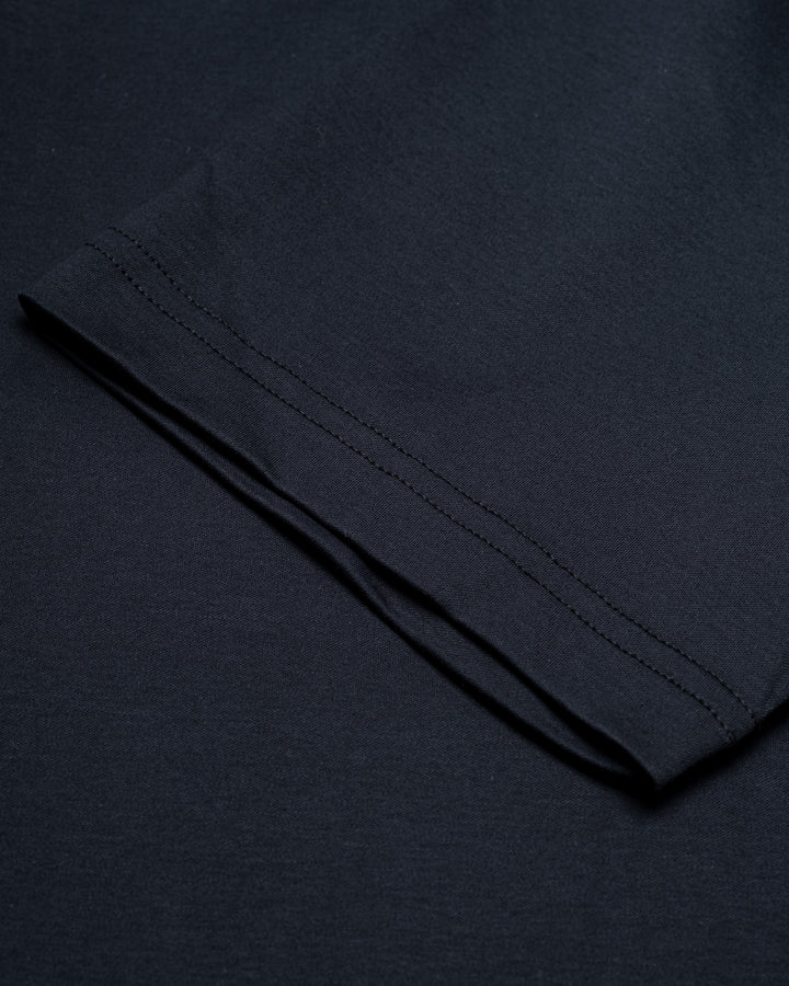 Paul Open Collar - Navy Blue