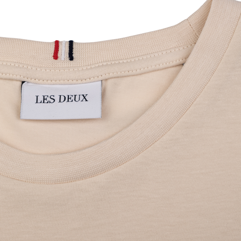 Nørregaard T-Shirt - Ivory - Collar