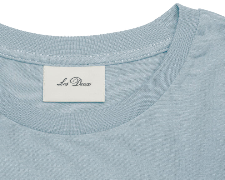 Norregaard Contrast T-Shirt - Blue Fog