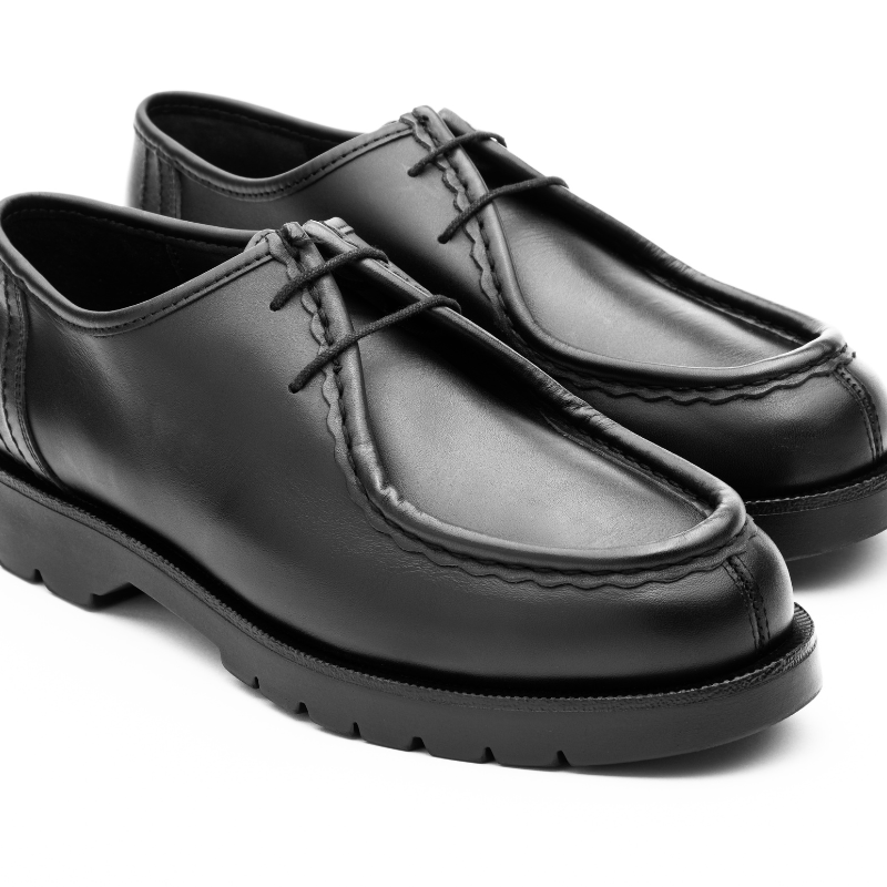Padror - Leather Tyrolean Shoes - Front