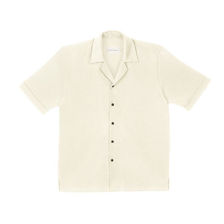 Quay Cuban Collar Shirt - White