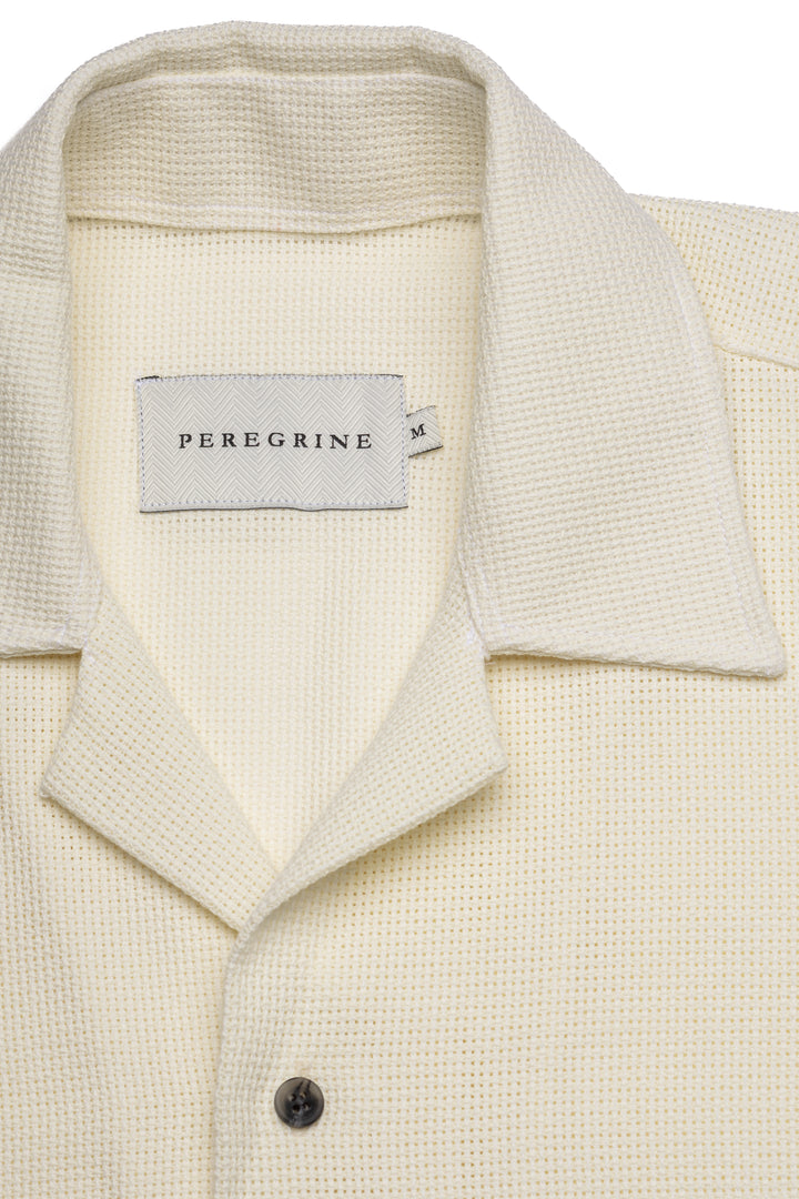 Quay Cuban Collar Shirt - White