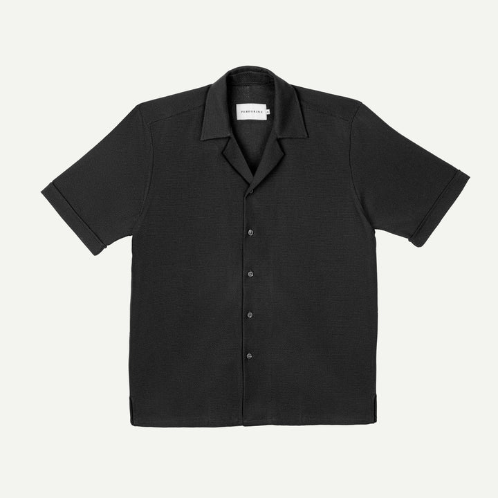 Quay Cuban Collar Shirt - Black