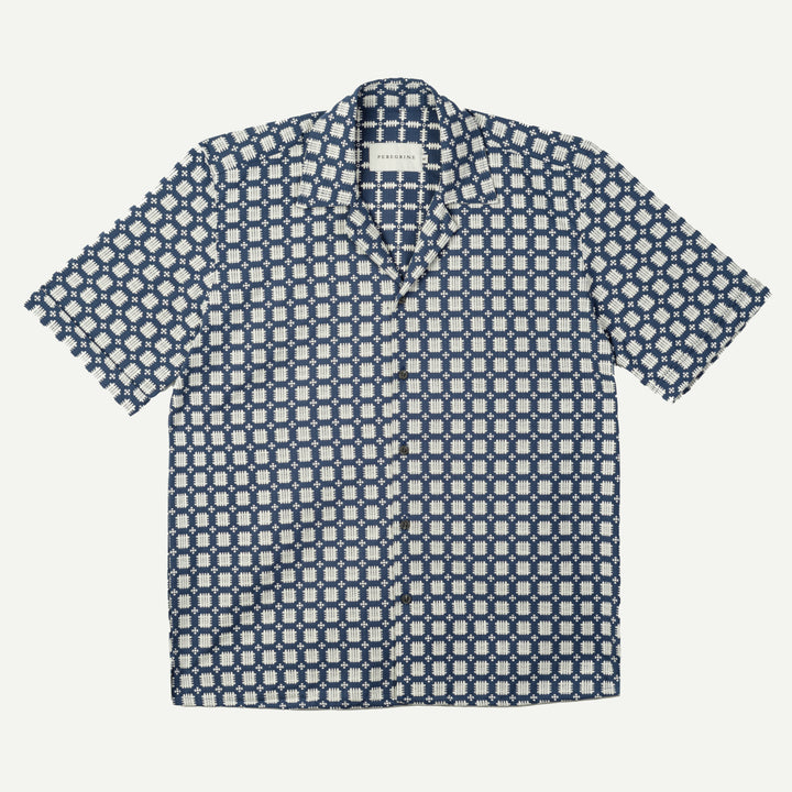 Quay Cuban Collar Shirt - Blue
