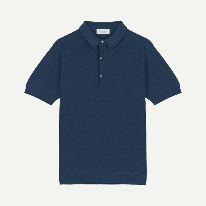 Roth Pique Polo - Delft Blue