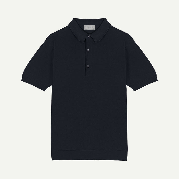 Roth Pique Polo - Navy