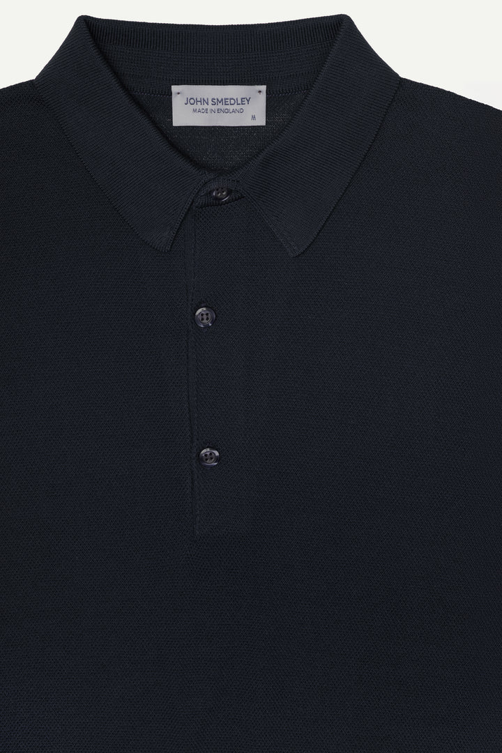 Roth Pique Polo - Navy
