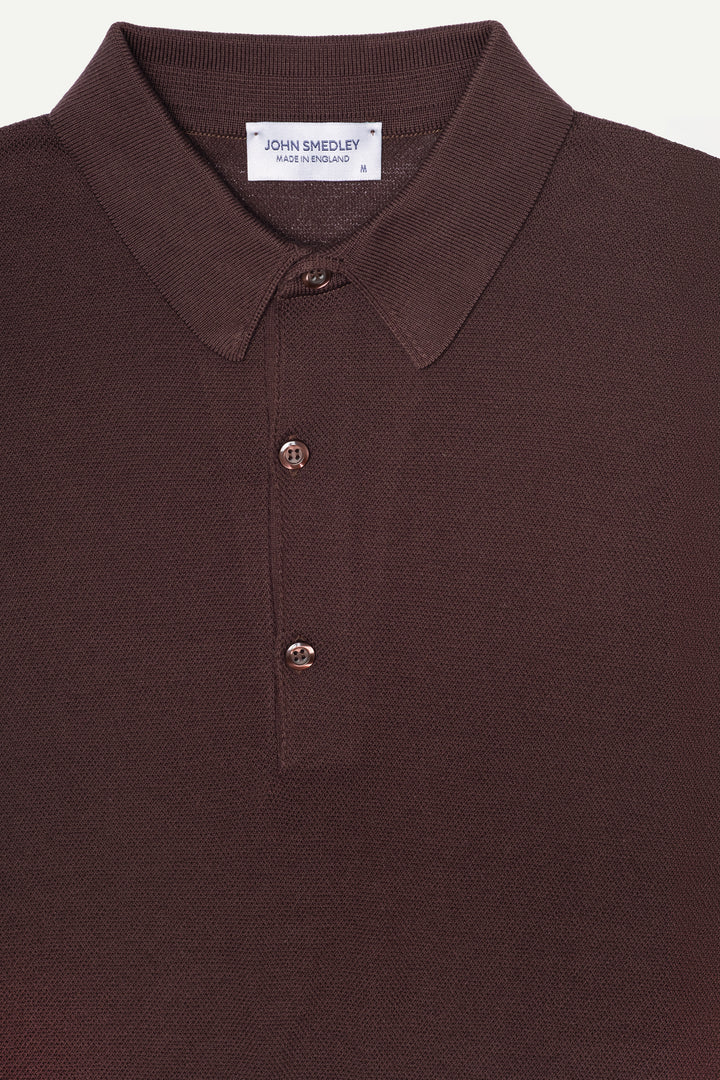 Roth Pique Polo - Raisin